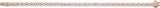 14K Gold Round Lab-Grown Diamond Line Bracelet – 5 1/3 CTW - Rose Gold - view 2