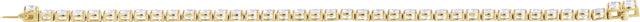 14K Gold Round Lab-Grown Diamond Line Bracelet – 1.8-4.25mm Stones - Yellow Gold - view 8