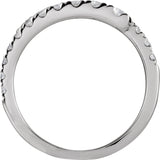 14K Gold Round Lab-Grown Diamond Bypass Ring – 9/10 CTW - White Gold - view 2