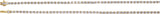 14K Gold Emerald Lab-Grown Diamond Line Necklace - Yellow Gold - view 2