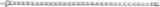 14K Gold Round Lab-Grown Diamond Line Bracelet – 1.4-4.25mm Stones - White Gold - view 6