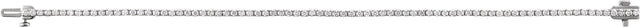 14K Gold Round Lab-Grown Diamond Line Bracelet – 1.8-4.25mm Stones - White Gold - view 7