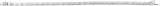 14K Gold Oval Lab-Grown Diamond Line Bracelet – 5 1/2 CTW - White Gold - view 4