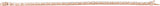 14K Gold Oval Lab-Grown Diamond Line Bracelet – 5 1/2 CTW - Rose Gold - view 4