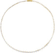 14K Gold Pear Lab-Grown Diamond Line Necklace – 10 CTW - Yellow Gold