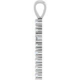 Platinum Round Natural Diamond Accented Cross Pendant – up to 3/4 CTW - view 6