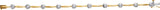 14K Gold Round Natural Diamond Accented Line Bracelet III - Two-Tone - view 6