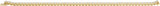 14K Gold Round Lab-Grown Diamond Line Bracelet – 1.4-4.25mm Stones - Yellow Gold - view 8