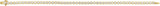 14K Gold Round Lab-Grown Diamond Bezel-Set Bracelet - Yellow Gold - view 3