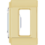 14K Gold Emerald Natural Diamond Solitaire Slide Pendant - Yellow Gold - view 6