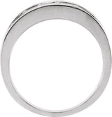 Platinum Claddagh Band – 8mm–8.25mm - view 2