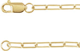 14K Gold Marquise Natural Diamond Micro Bezel-Set Necklace - Yellow Gold - view 2