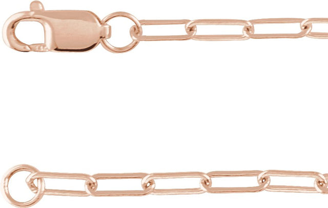 14K Gold Marquise Natural Diamond Micro Bezel-Set Necklace - Rose Gold - view 4
