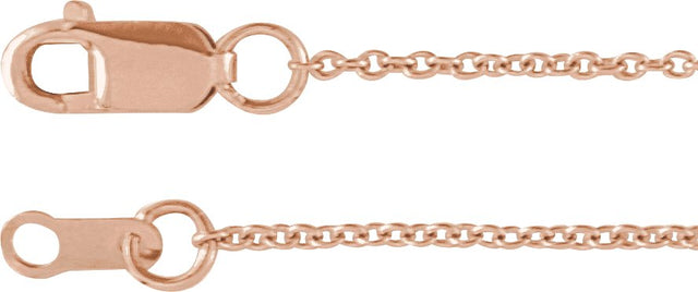 14K Gold Round Natural Turquoise Sideways Cross Bracelet - Rose Gold - view 3