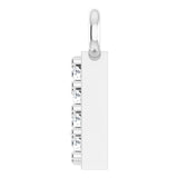Platinum Round Natural Diamond Accented "Mama" Necklace - view 2