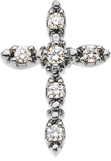14K Gold Cross Pendant