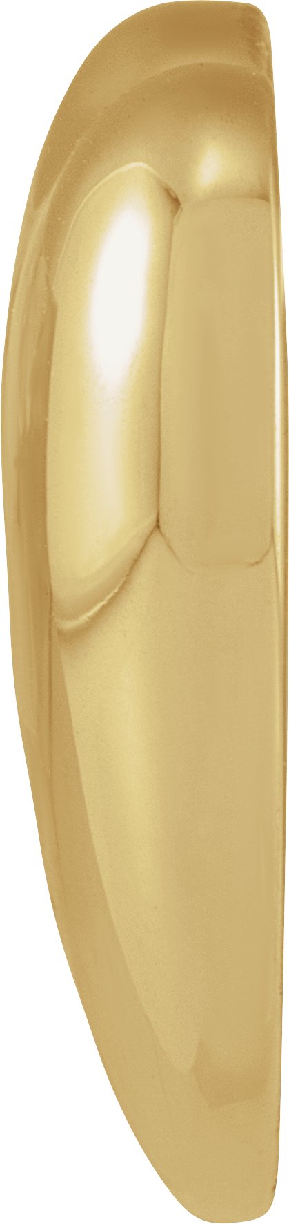 14K Gold Round Natural Diamond Heart Pendant – 0.03 CTW - view 2