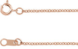 14K Gold Round Natural Diamond Off-Center Angel Wing Necklace - Rose Gold - view 3