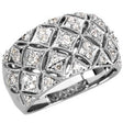 14K Gold Natural Diamond Accented Ring VI