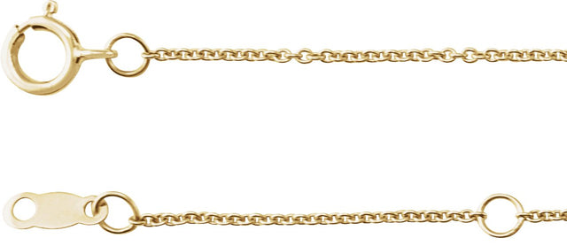 14K Gold Round Natural Black Diamond Bezel-Set Station Necklace - Yellow Gold - view 2
