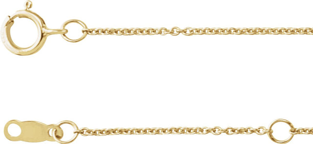 14K Gold Round Natural Black Diamond Bezel-Set Station Necklace - Yellow Gold - view 2