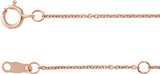 14K Gold Round Natural Black Diamond Bezel-Set Station Necklace - Rose Gold - view 3