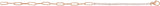 14K Gold Round Natural Diamond Line Bracelet – 1.9mm Stones - Rose Gold - view 2