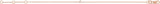 14K Gold Straight Baguette Natural Diamond Accented Link Bracelet - Rose Gold - view 2