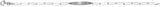 14K Gold Round Natural Diamond Engravable Curved Bar Bracelet - White Gold - view 2