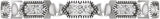 14K Gold Round Natural Diamond Stackable Ring – 1.2mm Stones - White Gold - view 3