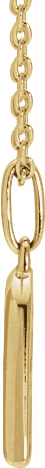 14K Gold Round Natural Diamond Pavé-Style Heart Necklace or Pendant - Yellow Gold - view 2
