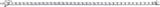 14K Gold Round Lab-Grown Diamond Line Bracelet – 1.4-4.25mm Stones - White Gold - view 3