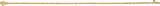 14K Gold Round Natural Diamond Line Bracelet X - Yellow Gold - view 2
