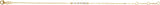 14K Gold Straight Baguette Natural Diamond Accented Bar Link Bracelet - White Gold - view 4