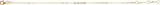 14K Gold Straight Baguette Natural Diamond Accented Bar Link Bracelet - Yellow Gold - view 2