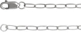 14K Gold Round Natural Diamond Cross Charm Bracelet - White Gold - view 2