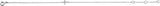 14K Gold Round Natural Diamond Youth Sideways Cross Bracelet