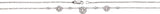14K Gold Round Natural Diamond Station Necklace – 12 CTW - view 3