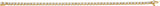 14K Gold Round Natural Diamond Line Bracelet - Yellow Gold - view 2