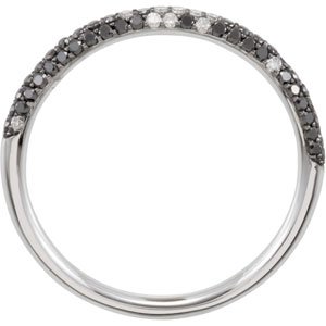 14K Gold Pavé-Style Ring - view 2