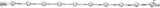 14K Gold Round Lab-Grown Diamond Accented Line Bracelet – 3mm Stones - White Gold