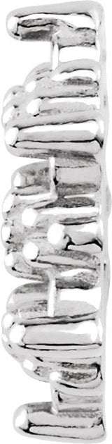 14K Gold Natural Diamond Halo-Style Earring Jackets VIII - White Gold - view 2