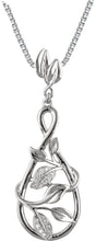 14K Gold Round Natural Diamond Accented Floral Necklace II