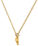 14K Gold Bar Necklace - Yellow Gold - view 2