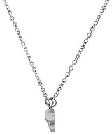 Platinum Bar Necklace - view 2