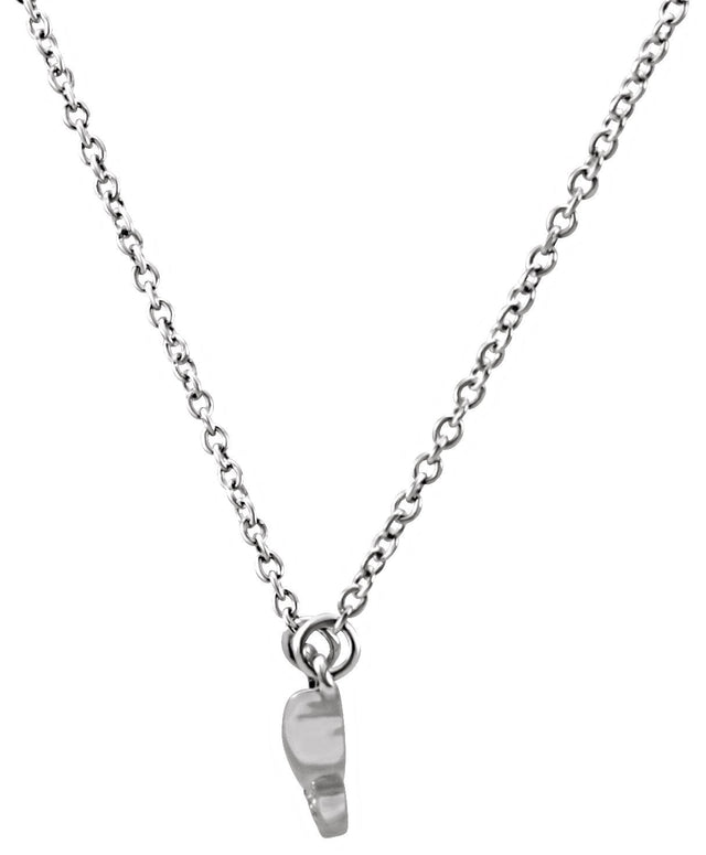Platinum Bar Necklace - view 2