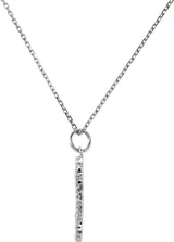 14K Gold Round Natural Diamond Little Girl Pendant - White Gold - view 2
