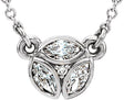 Platinum Marquise Natural Diamond Cluster Necklace
