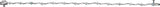 14K Gold Round Natural Diamond Line Bracelet XIII - White Gold - view 3