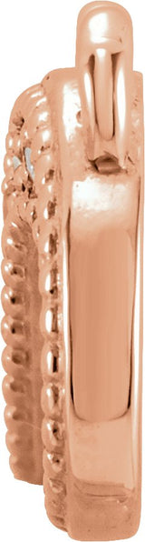 14K Gold Infinity-Inspired Necklace - Rose Gold - view 2